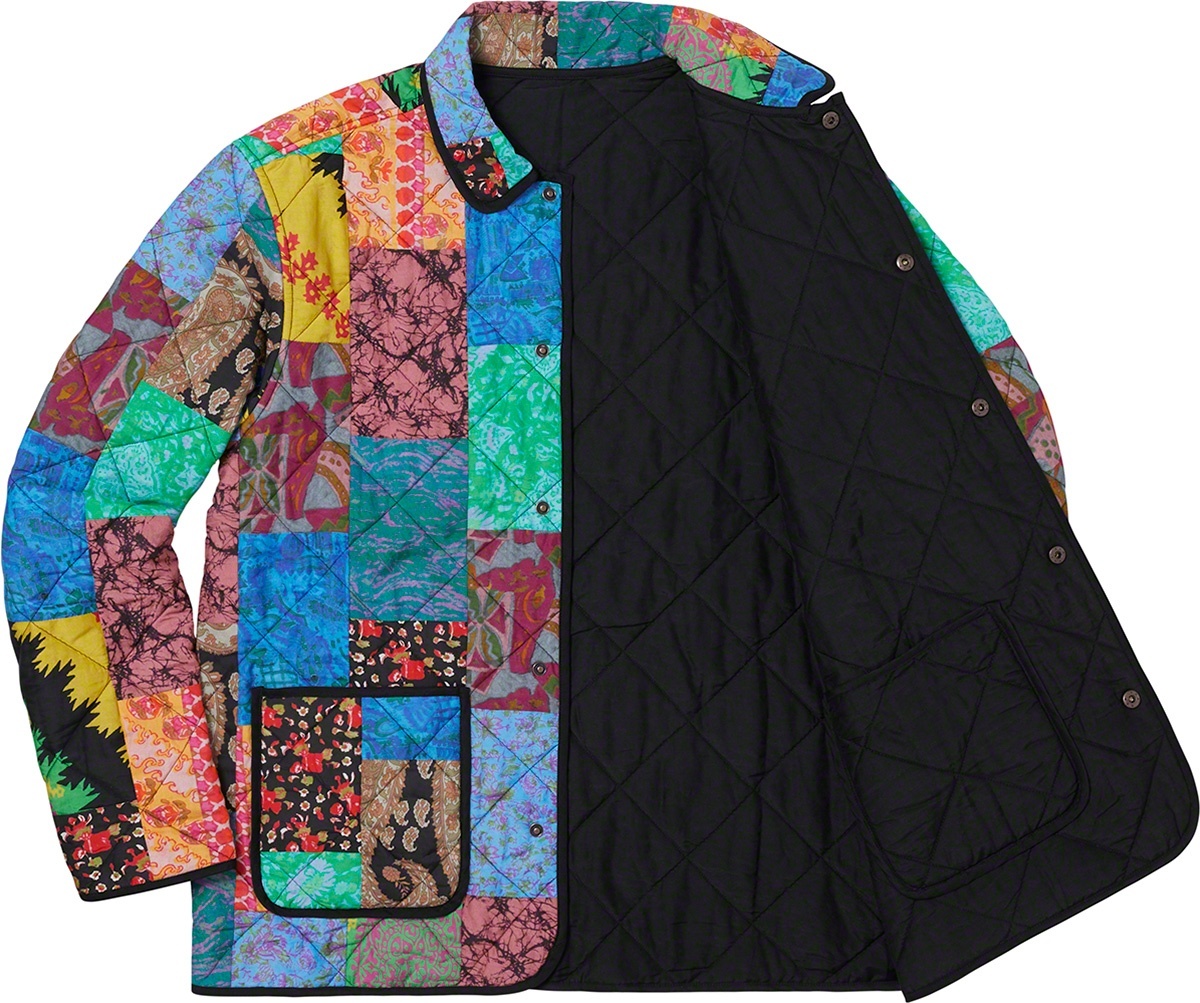 Reversible Patchwork Quilted Jacket view 3